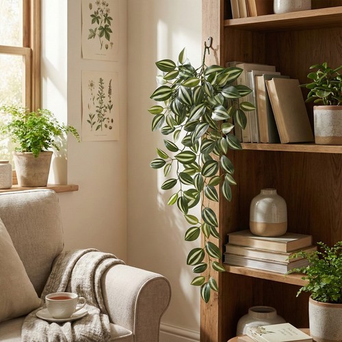 65in faux peperomia ivy - faux,