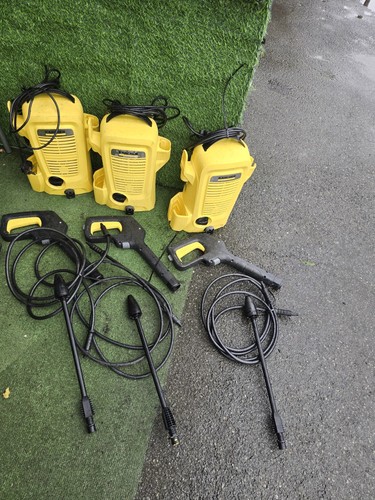 3xkarcher pressure washer - pressure,