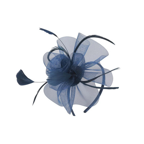 Womens mesh net flower feather - womens,
