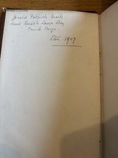 Eton School Interest 1907
