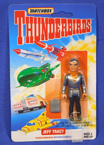 Thunderbirds jeff tracy figure - tracy,