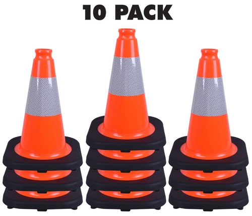 Orange reflective traffic - orange,