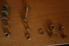 Multiple BRASS NUTS AND BOLTS