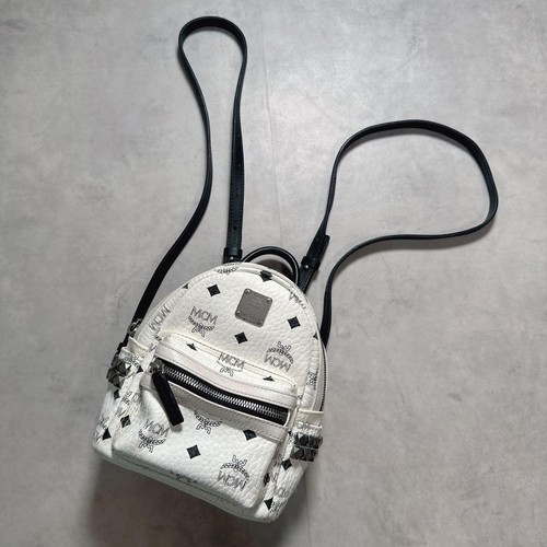 Mcm studded backpack extra - studded,