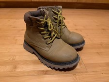 MATALAN BOYS TAN BROWN LACE UP