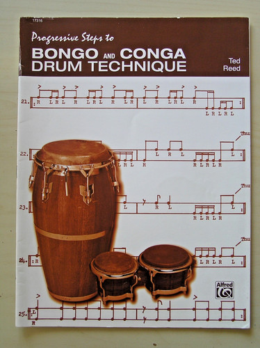 Bongo and conga - conga, technique