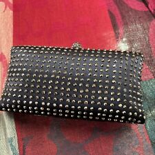 jacques vert Clutch Bag Blue And Diamantés
