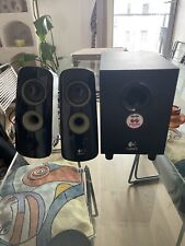 Logitech Z323 Black Compact Computer 2.1 Speaker System with sub woofer
