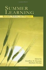 Summer Learning: Research