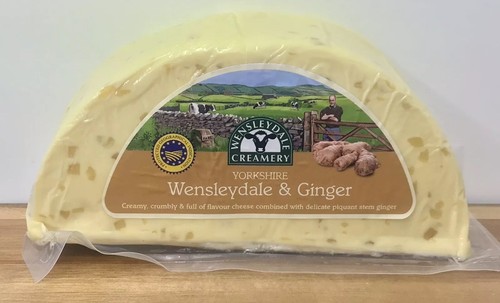 Wensleydale and ginger - and, cheese