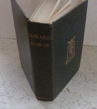 Vintage Book 1902 Edward Bowen A Memoir with Letter H/B Life Harrow Schoolmaster
