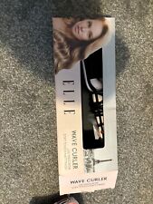 ELLE Wave Curler Led Indicator Soft Touch Matt Finish Regular Size Curler - Pink