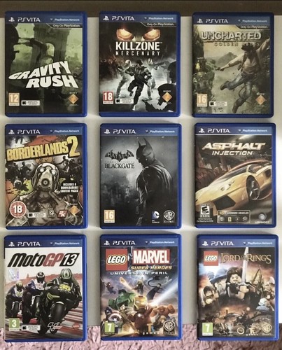 Vita games bundle - ps, 9