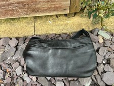 Black Genuine Leather Black