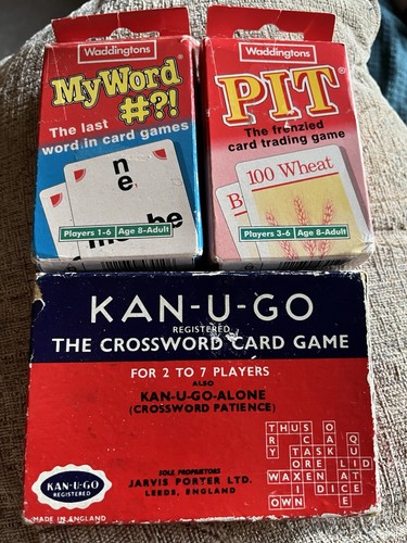 Vintage card games - vintage,