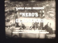 NEROS GLADIATORS 1932 CASTLE FILMS 16MM B/W SOUND 400FT CINE FILM