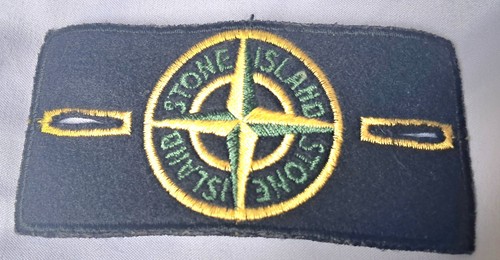 Stone island badge - stone,