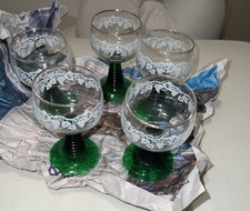 Vintage Luminarc France Green