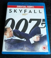 Skyfall BLU-RAY (2013) Daniel Craig, Mendes (DIR) cert 12 Ex Rental
