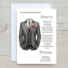 Personalised boys prom - boys,