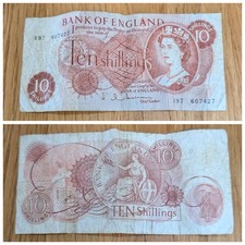 Vintage bank england ten - vintage,