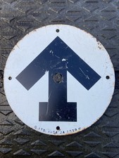 Vintage 1954 War Department Military Tin Sign Nameplate Not Enamel Or Cast Iron