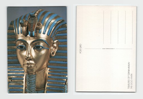 Postcard tutankhamun golden - postcard,