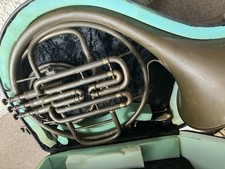 Vintage Antoine Courtois French Horn Piston Horn Made in Paris Fully Serviced