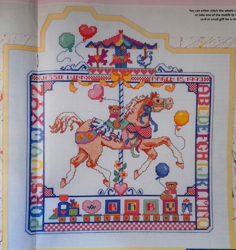 Cross stitch chart nursery - stitch, chart.
