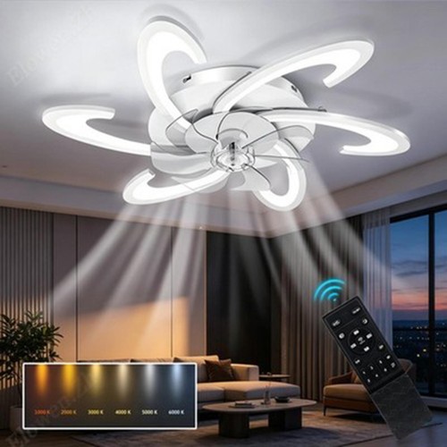 Led ceiling fan - led, lighting