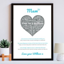 Personalised Mum Gifts For
