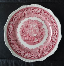 Vintage Mason's Vista Pink Red