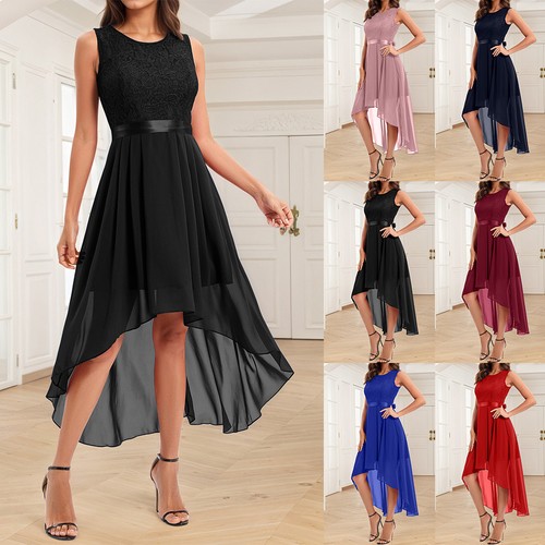 Women lace chiffon evening - women,