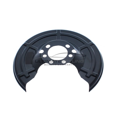 Rear brake disc - rear, shield