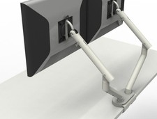 CBS Flo Dual monitor arm including Vesa plates  new price over £450