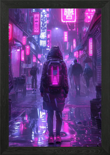 Neon streets cyber future - neon,