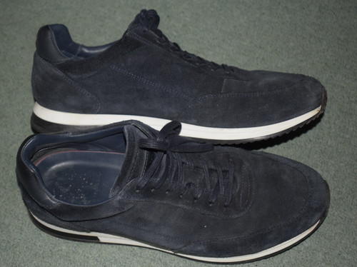 Loake bannister navy - navy, suede