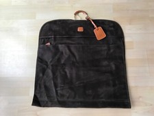 BRICS Pebbled Microsuede Life Suit Cover Garment Bag - Olive