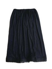 Ladies black cotton rich - ladies,
