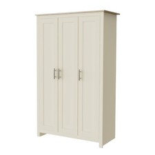 Wooden 3 Door Wardrobe with