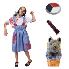 CHILD ZOMBIE DOROTHY COSTUME