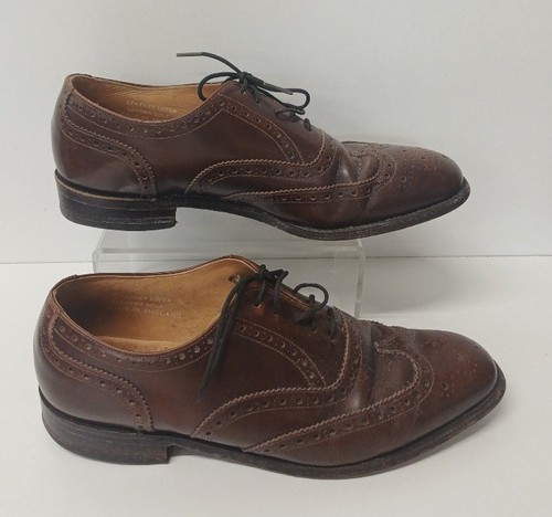 Loake brown leather lace - brown,