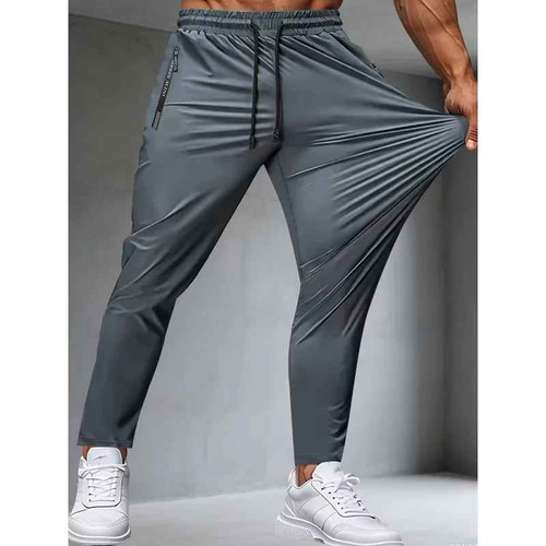 Mens jogger sports pants zip - jogger,