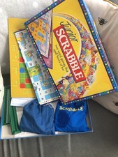 Junior Scrabble Used  Condition By Spears Little Marks  To Outer Box - Minimal 