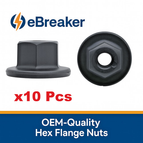 Bmw plastic hex nut - hex, coarse