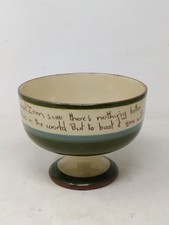 Vintage Pottery Motto Ware