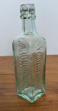 ANTIQUE SYMINGTON & CO ESS COFFEE & CHICORY EDINBURGH GLASS BOTTLE   30
