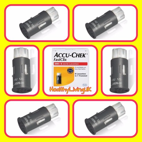 Accu chek fastclix lancets - accu,
