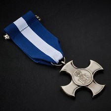 Replica DSC Service Cross Medal with Ribbon. Distinguished Service. ERII