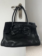Edina Ronay Leather Black Handbag